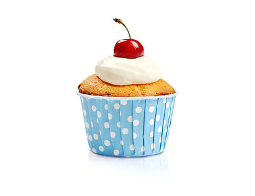 Кекс с голубикой